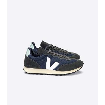 Navy Women's Veja RIO BRANCO ALVEOMESH Running Shoes | AU 415FDN